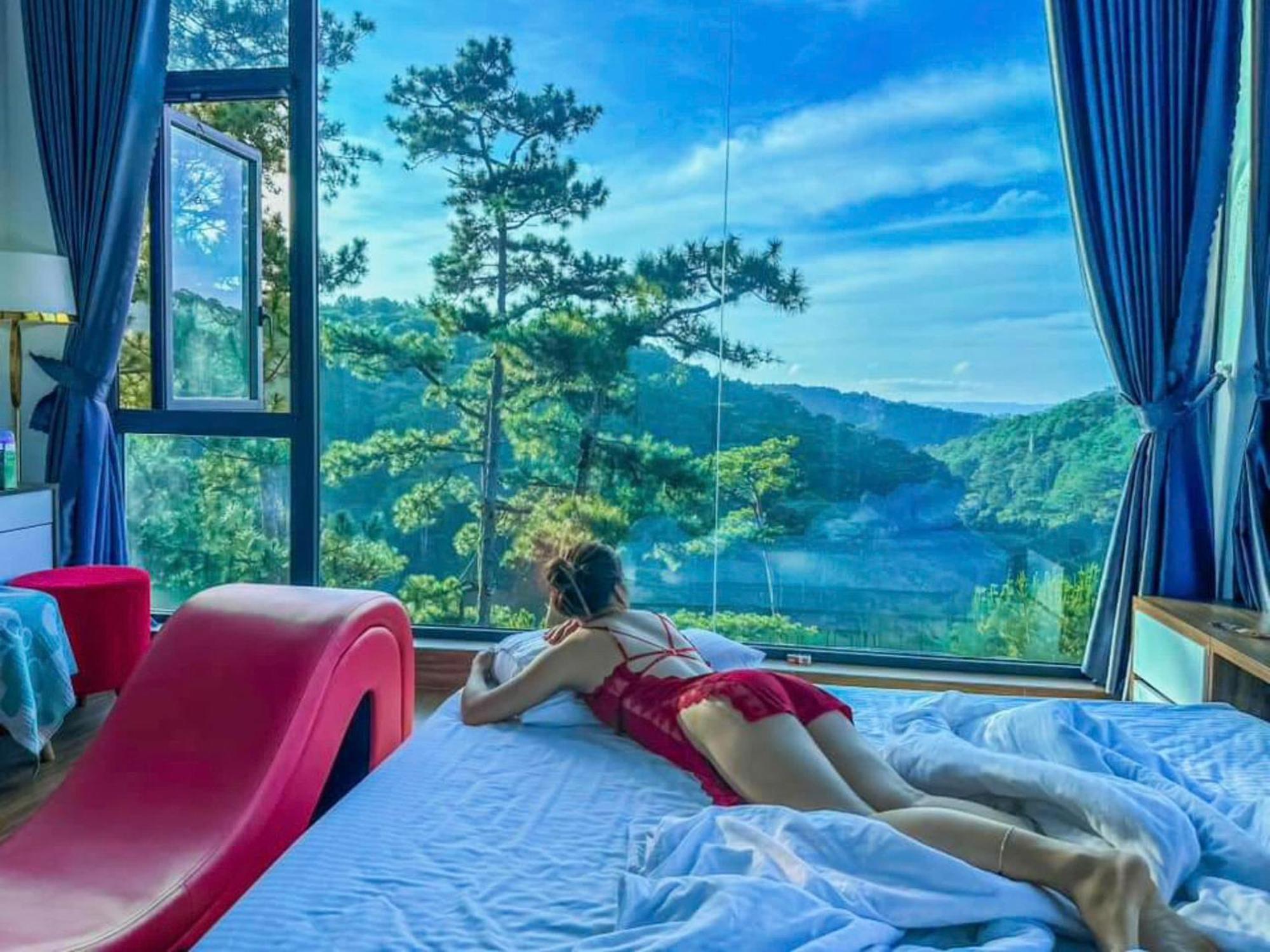 Kymi Villa Da Lat - Noi Tinh Yeu Bat Dau Exteriör bild