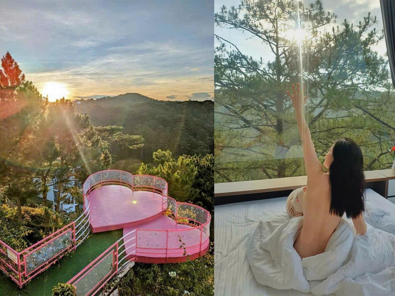 Kymi Villa Da Lat - Noi Tinh Yeu Bat Dau Exteriör bild